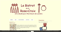 Desktop Screenshot of lebistrotdelarosecroix.com